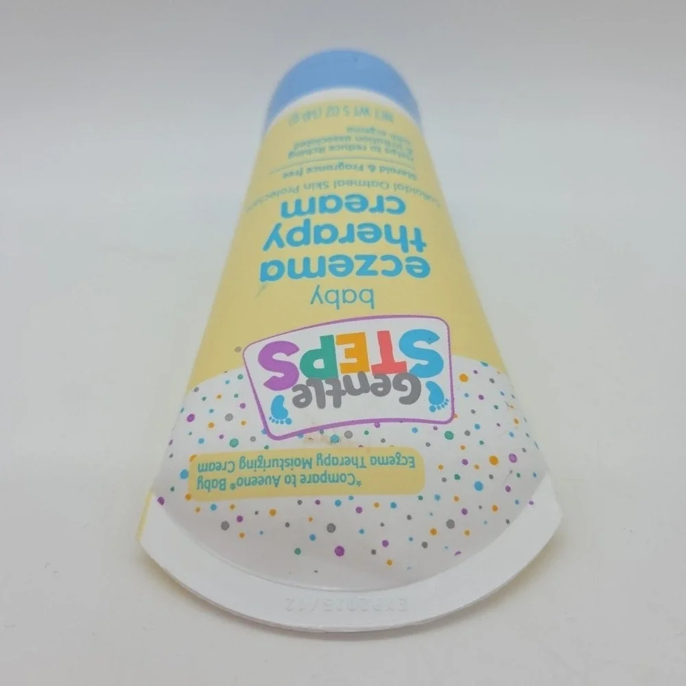 Lot 3 GENTLE STEPS 5 Oz Baby ECZEMA THERAPY Colloidal Oatmeal Cream *Exp 12/2025